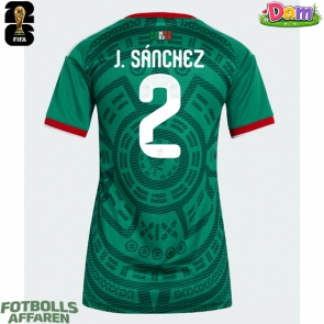 Mexiko Jorge Sanchez #2 Hemmatröja Kvinnor VM 2026 Kortärmad